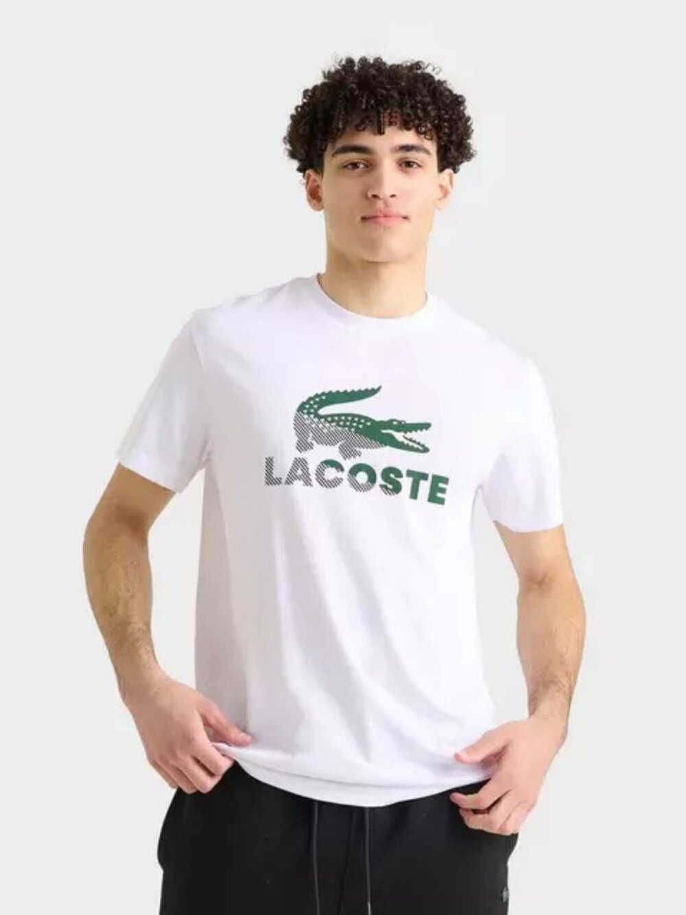 Men's Lacoste Urban Pack Logo T-Shirt - White TH2630